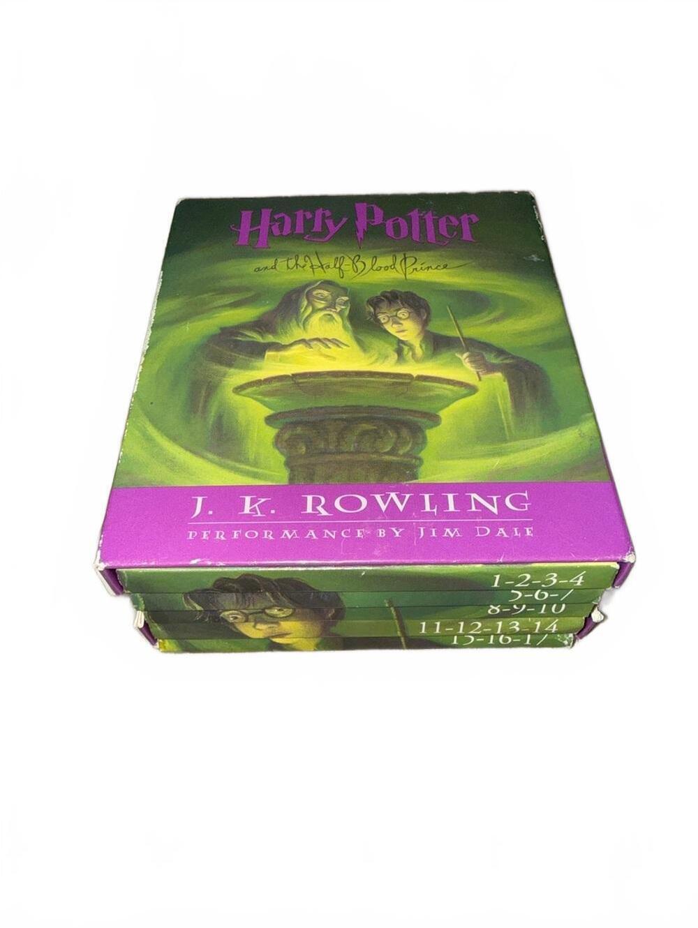Harry Potter Audiobook Set by J. K. Rowling - *MISSING FINAL DISC*